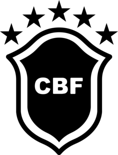 Brazil Team Shield Symbol Outline Icon Svg Set, Free Vectors File